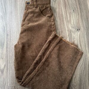 PacSun Corduroy Pants in Rich Brown
